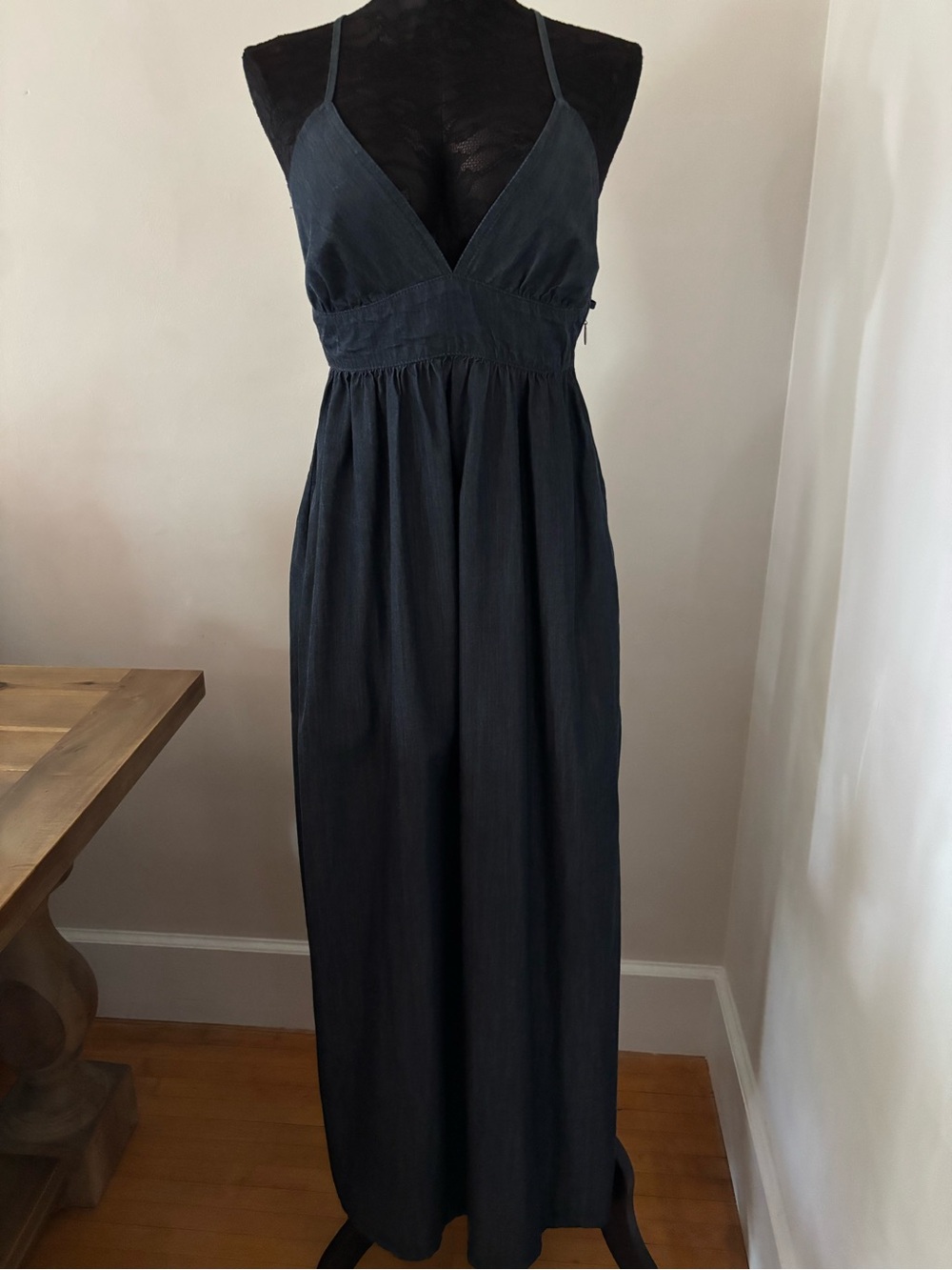 7 for all mankind Jean maxi dress